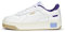 PUMA Carina Street, Sneaker Donna, White White Elektro Purple Frosted Ivory, 38.5 EU