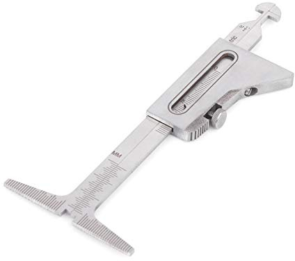 Calibre de soldadura de tubería 0-6 mm Calibre de medición de tubería alta y baja Calibre de soldadura de acero inoxidable Calibre, desalineación interna de soldadura, herramienta de medición de solda
