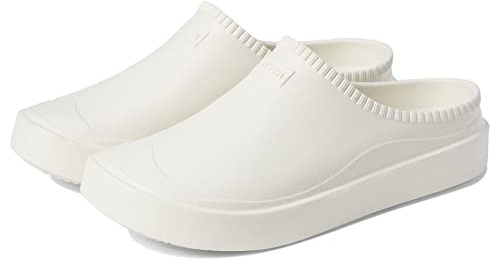 Hunter in/Out Bloom Foam Clog, White Willow, 5 UK