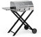 ONLYFIRE GRILLS GS308 Barbecue à gaz à 3 brûleurs avec chariot pliable et table d'appoint, barbecue au propane portable avec couvercle pour extérieur, terrasse, jardin, barbecue, camping, hayon