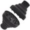 JOIYHY Diffuseur en silicone, diffuseur cheveux bouclés, diffuseur portable cheveux bouclés, adaptable au sèche-cheveux avec diamètre 4,2 à 4,8 cm, pliable et réutilisable (Noir)