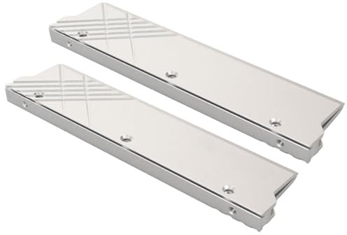 Bewinner DDR5-Speicherkühler, Computer-Wasserkühlungs-Kühlkörper, Aluminiumlegierung, Speicher-RAM-Kühlkörper, DDR-Kühlkörper für Computer-Wasserkühlungssystem-Zubehör (Silver)