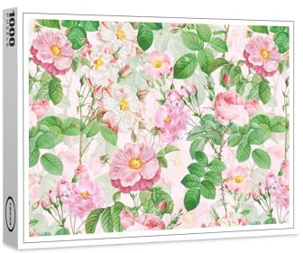 raxxa Premium-Puzzle | Rosen des Adels: EIN Luxus aus vergangener Zeit | 1000 Teile