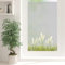 Sichtschutzfolie farbiges Pampasgras Gräser Fensterfolie Fensterdeko Milchglasfolie Sichtschutz Folie Fenster, 75 cm hoch, 65 cm breit
