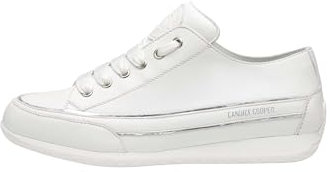 Candice Cooper Janis Strip CHIC S-Sneakers aus Leder, weiß 39/