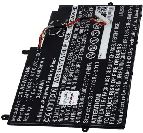 Akku für Acer Aspire Switch 11 SW5-173P Laptop, 7,6V, Li-Polymer