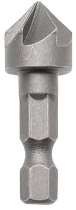 6 Flute 90 Degree Countersink Drill Chamfer Bit Hexagonal Chamfering Carbon Hand Steel Tools Six Sandblasting B8U1 Shank Tool