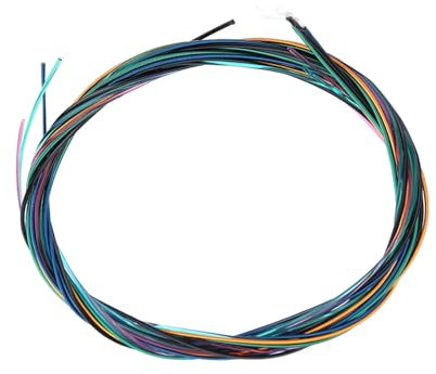 Cuerda de Guitarra de 6 Piezas, Cuerdas de Guitarra Ambiental, Cuerda de Guitarra Acústica Popular Clásica de Aleación de Cobre de Nailon de Colores