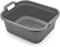 AMK® Addis Metallic Rectangular Bowl 9.5L With Handles For Washing Up Dishes Fit For Kitchen Sinks Easy Clean High Gloss Finish