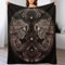 Zwillinge Decke Decke Dicke Kuscheldecke Mit 3D Muster Fleece Warm & Weich Flauschige Flannel Decke, Vier Jahreszeiten Bett Sofadecke （140×180cm）