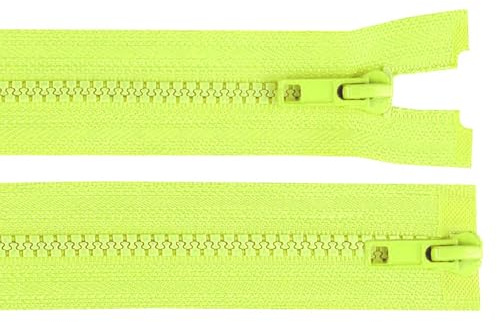 1 Reißverschluss 2-Wege 5mm 65 cm teilbar Autolock Doppelzipper Farbwahl