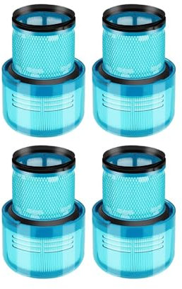 LKWVQRQE Filtro Lavabile HEPA, Compatibile con Dyson, V11 Torque Drive V11 Animal V15 Detect SV14 Aspirapolvere Senza Fili Parte di Ricambio 970013-02(4pcs)