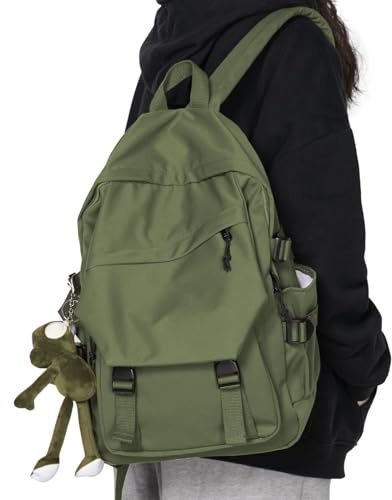 SZLX Zaino Scolastico Da Donna Leggero Scuola Casual Daypack College per Computer Portatile Uomo Donna Resistente All'acqua Zaino Da Viaggio per Adolescenti Lo Sport Liceo Medio Bookbag per ragazze