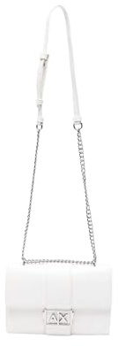 Armani Exchange Jodie, Metal Silver Logo, Chain Strap MESSENGER BAG