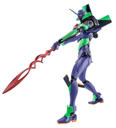TAMASHII Nations - Neon Genesis Evangelion - Evangelion Test Type-01+Spear of Cassius Renewal Color Edition (Neuauflage) The Robot Spirits Figure