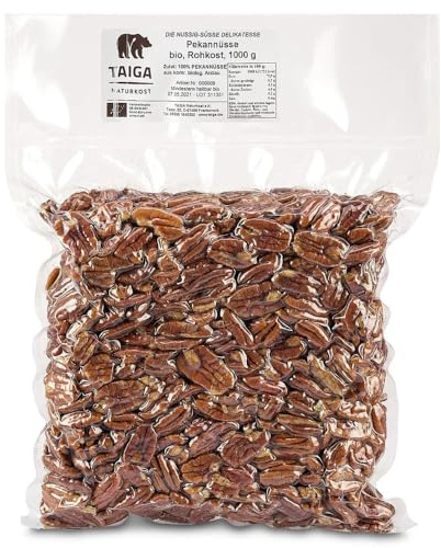 TAIGA Naturkost - BIO Pekannüsse - 1kg