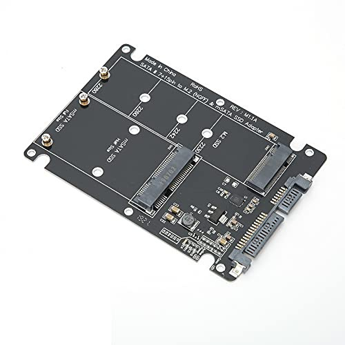 MENDUNER SSD Black Aid Box per gli Accessori IT 3.0, Compatibile con Diversi SSD M.2 e MSATA, per Soluzioni di Archiviazione dei Dati