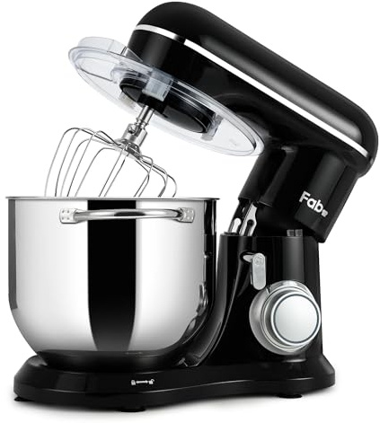 Kitchen in the box Batidora amasadora 8L 2000W Alta Cap | 10 vel, Fab amasadora de pan profesional. Para panaderos exigentes. Grandes volúmenes. Duradera y estable para tu cocina.