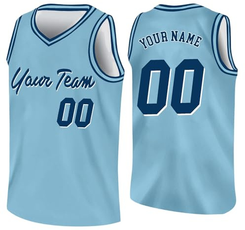 Personalisierte Basketball Trikot Shirt Herren Damen Kinder Basketball Jersey mit Name Nummer Teamname Jungen Männer Personalisierte Basketball Shirt