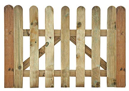 Catral Puerta Valla Madera DE Pino TRATADA 0.80 X 1M