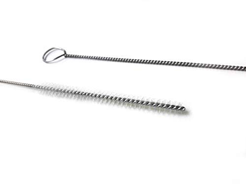 Qualitätsbürsten - Made in Germany Reinigungsbürste für Milchschlauch, extra lang und flexibel, für alle gängigen Kaffeeautomaten (Jura, Miele, Krups, Delonghi, AEG, Saeco...)