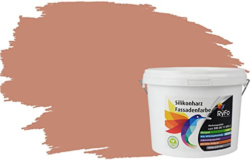 RyFo Colors Silikonharz Fassadenfarbe Lotuseffekt Trend Nude 3l