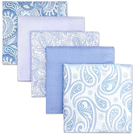 Shlax&Wing 5 Pieces Assorted Herren Einstecktücher