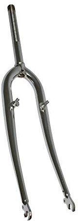 P2R (Cycle) Fourche VTT 26'' Rigide cintree Acier Chrome avec tasseaux Pivot filete 22,2mm - 1 (230mm-fileté sur 140mm)