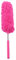 CRYUPE Microfiber Dusting Brush Extend Stretch Feather Home Duster Air-condition Car Furniture Household Cleaning Brush(Rose Red)