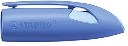STABILO - Kappe für ergonomischen Schulfüller - EASYbirdy Pastel Edition | Ersatzteil, blau/hellblau