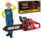 xwin sportseries Mini Power Tool Electric Kids Size Toy Chainsaw Power Construction Tool Electric Chain Saw Toy Play Set with Rotating Sounds, Kids Pretend Construction Garden
