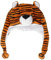 Restokki Tiger süße Plüschmütze, Winter-Tiger-Hut, lustige Winter-Tiger-Mütze, Kinder niedliche Wildtier-Themen-Designs Neuheit Plüschmützen