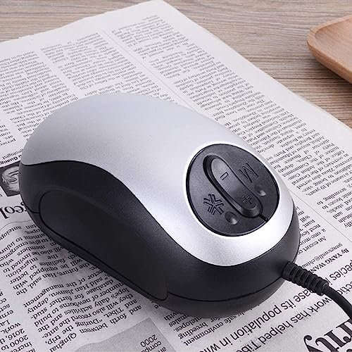 OUOU Basse Vision Électronique Aide À La Lecture - Loupe Numérique pour Souris Portable avec 10 Modes Couleur Et Gel d'image pour Les Malvoyants, Cadeau Parental,Jaune