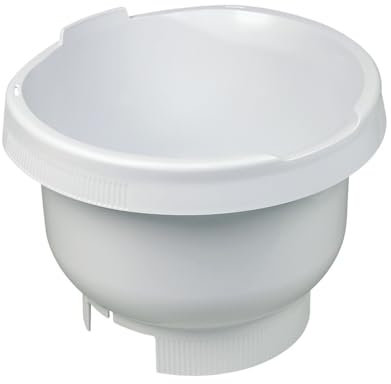 easyPART Kompatibel/Ersatz für BOSCH 00650541 Rührschüssel Schüssel weiß Küchenmaschinen Siemens 650541 MUZ4KR3 passend in MUM4