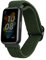 kwmobile Fascia Compatibile con Huawei Band 7 - Cinturino Smart-Watch Fitness-Tracker Nylon Verde Scuro ca. 15-18,5 cm