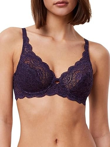 Triumph Women's Amourette 300 W X Bra, Blackcurrant Juice, 34B