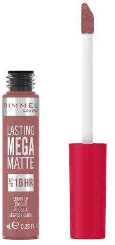 Rimmel London, Lasting Mega Matte, Labial fijo, 110, Blush, 7.4 ml