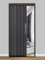 Puerta corredera plegable acordeon Interior Bloqueo De Puertas De Acordeón Para Habitación, Sistema De Puerta Corrediza Plegable Sobre Riel Para Oficina/ Entrada De Baño/ Patio Trasero, Aluminio ( Col