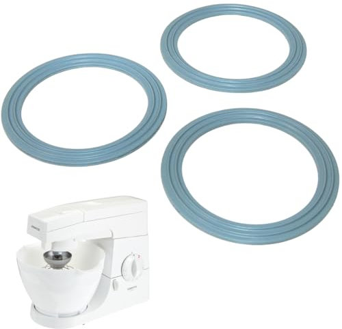 UTIZ Pack of 3 Sealing Rings (Part Number 650544) for Kenwood Chef & Major Mixer Liquidisers A993 & A994 Food Blenders for Kenwood KM200 (3X Seal)
