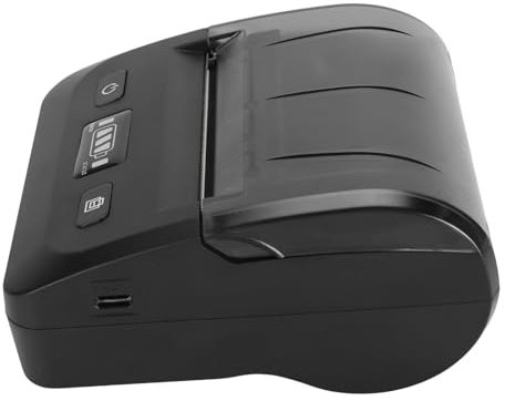 Miokycl Impresora de Recibos Bluetooth, Impresora Térmica Móvil Portátil Multilingüe de 80mm para Android, iOS y Windows