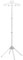 Steamer Stand,Folding Telescopic Clothes Steamer Holder Height Adjustable Garment Hanger Rack For Clothes,Handheld Garment Steamer Rack Clothes with Ironing Glove for Steam Ironing Shirts White