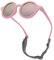LOJUDI Occhiali da Sole Neonato 0-24 Mesi - Polarizzati con Regolabile Cinturino Rotondi per Bambini Bambino Bambina Neonata Occhiali da Sole - Rosa/Rosa