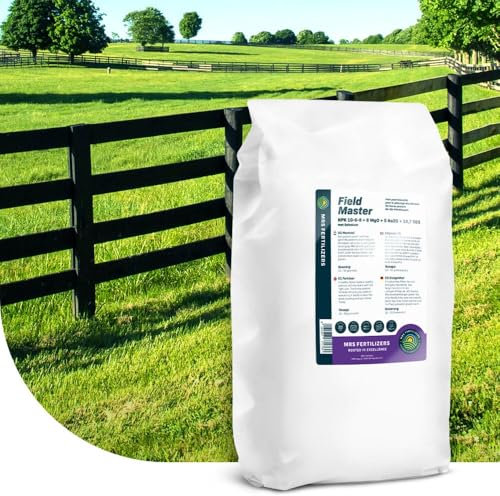 Fieldmaster: Engrais pour prairie chevaux - 20 kg pour 500 m² - Croissance saine de l'herbe - Les oligo-éléments contribuent à la santé du cheval