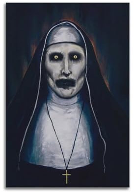 YUGUSIN Filmposter The Nun 2018, TV-Serie, Kunstposter, Druck, Poster für Hausbau, ästhetische Dekoration, Leinwand, Wandkunst, Schlafzimmerdekoration, 30 x 45 cm, ungerahmt, Stil 17
