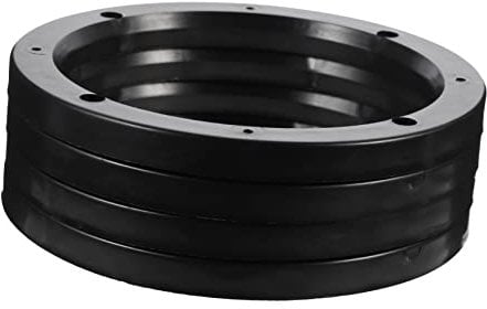 CRILSTYLEO 2 Pairs Plastic Horn Gasket Car Audio Subwoofer Outlets Speaker Mount Vehicles Wire 5x7 Tube Car Speaker Bracket 6x8 6x9 Speaker Adapter Speakers for Auto Speaker Adapter Ring Abs