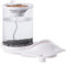 Vuggdt Desktop Betta Fish Tank – Selbstpflegendes, leises Fischglas mit Filtersystem – kleines aquaponisches Hydrokultur-Aquarium-Ökosystem für Zuhause, Fischgeschäft, Wohnung, Arbeitsplatz