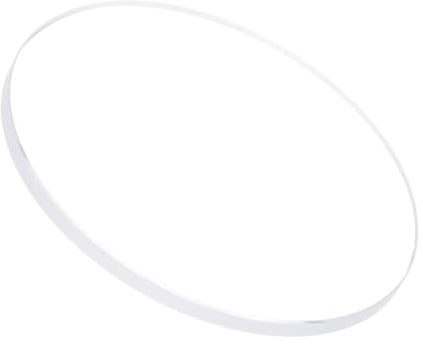 CoCud Lente de Cristal para Reloj, Diámetro de 31mm y Grosor de 1.5mm, Lente de Cristal Plano Redondo Ultra Claro para Reemplazo de Relojes