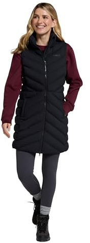 Mountain Warehouse Anmore Womens Padded Gilet - Water-Resistant Sleeveless Jacket with Padded Insulation - Spring Summer, Camping, Outdoors, Travelling & Hiking