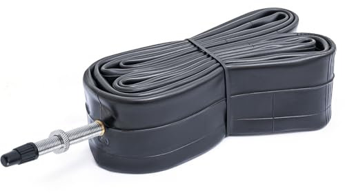 700x35/43C Schläuche 37/45-622, 28 Zoll Fahrradschläuche Verdickter geeignet für 700x35C 28x1,40 700x38C 28x1,5 700x40C 28x1,60 Rennrad/Mountainbike Fahrradschläuche, FV48mm Presta Ventil (1 PC)