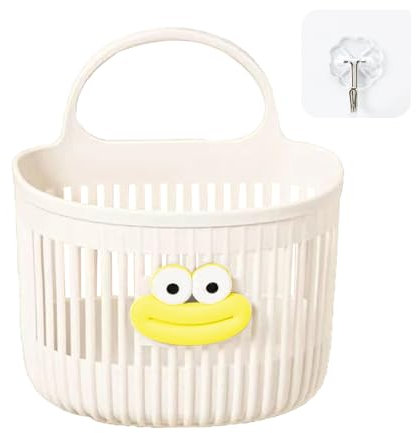 Estante de pared impermeable para baño, ventosa de ducha, organizador de almacenamiento de cesta de ducha, cestas de pared, cesta de baño de almacenamiento de pared, cesta de baño sin taladro, bolsa